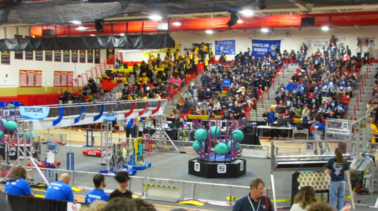 Competition arena view